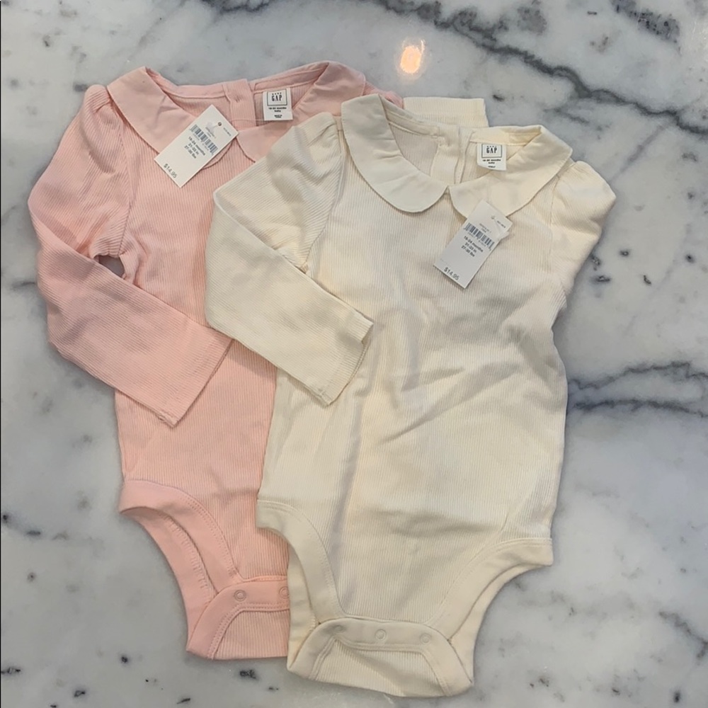Baby GAP Peter Pan collar - onesies